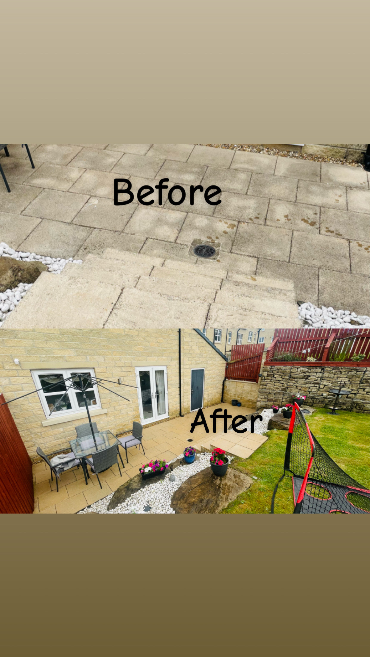 Professional jet washing
