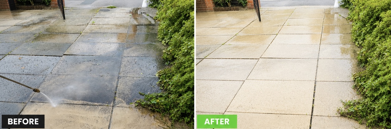 Professional jet washing