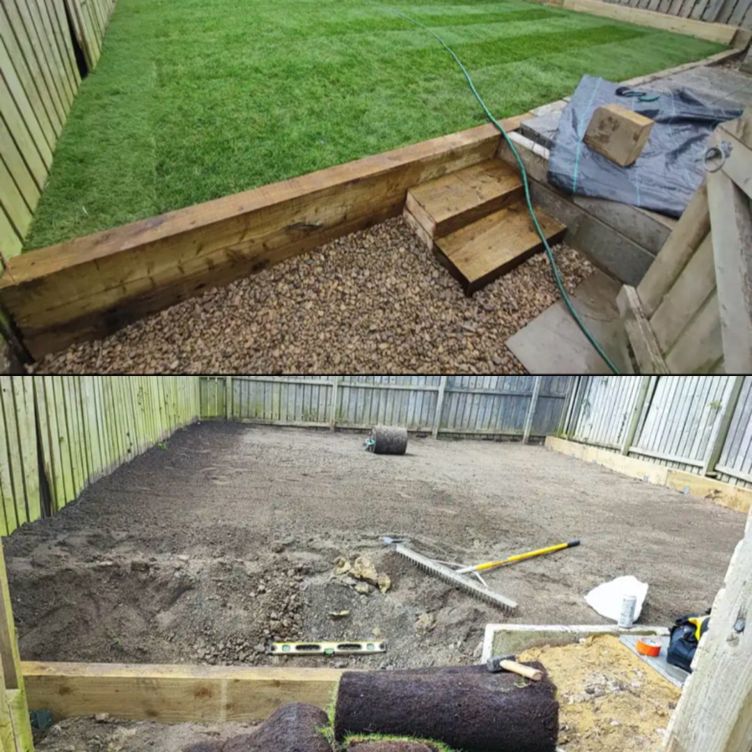 Garden landscaping