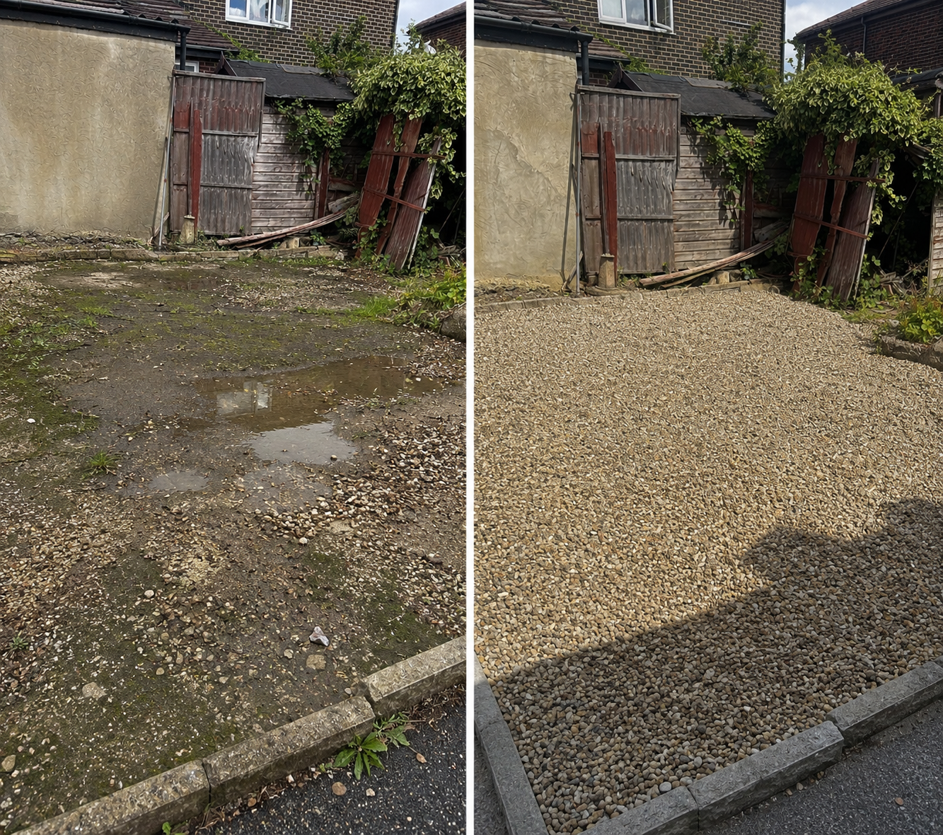 Garden landscaping